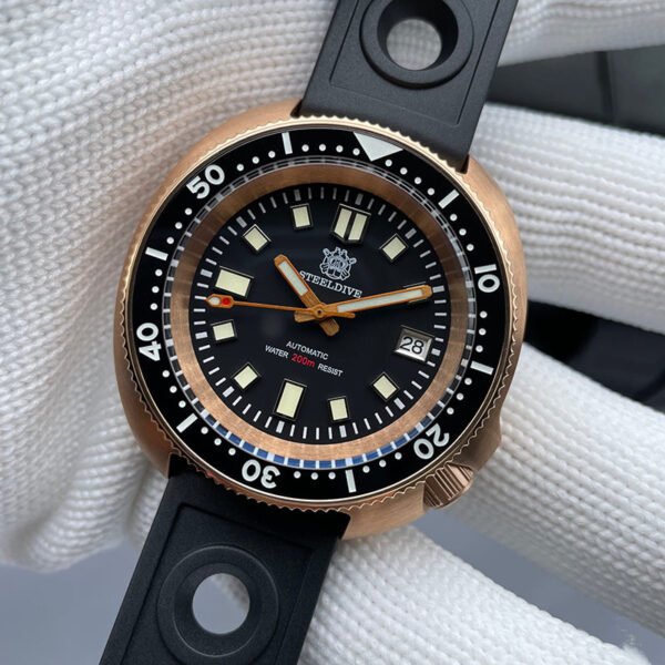 ★Welcome Deal★Steeldive SD1970S Bronze 6105 Turtle Diving Watch V2 - Image 10