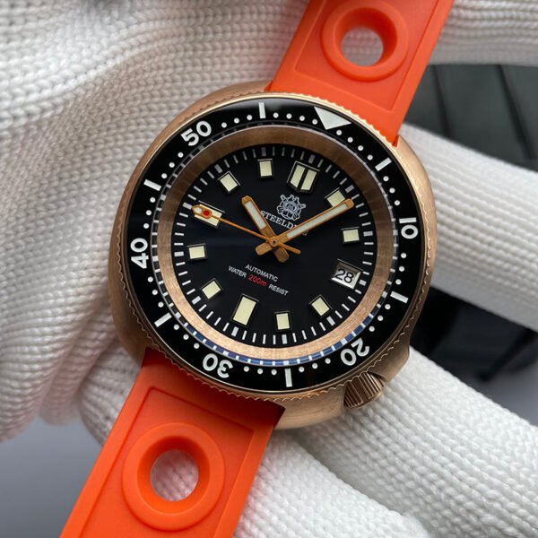 ★Welcome Deal★Steeldive SD1970S Bronze 6105 Turtle Diving Watch V2 - Image 12