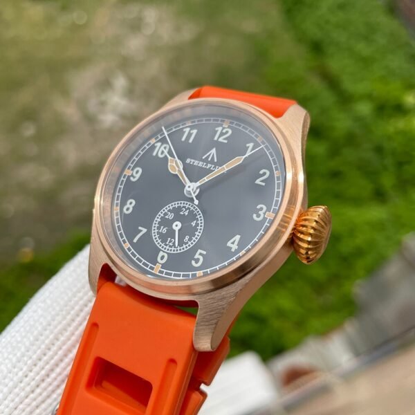 Steelflier VH60 Bronze Filed Watch SF746S - Image 6