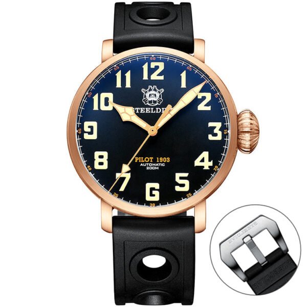 Steeldive SD1903S Bronze Pilot Men Watch - Image 11