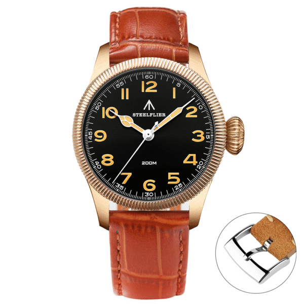 Steelflier VH60 Bronze Filed Watch SF741S - Image 4