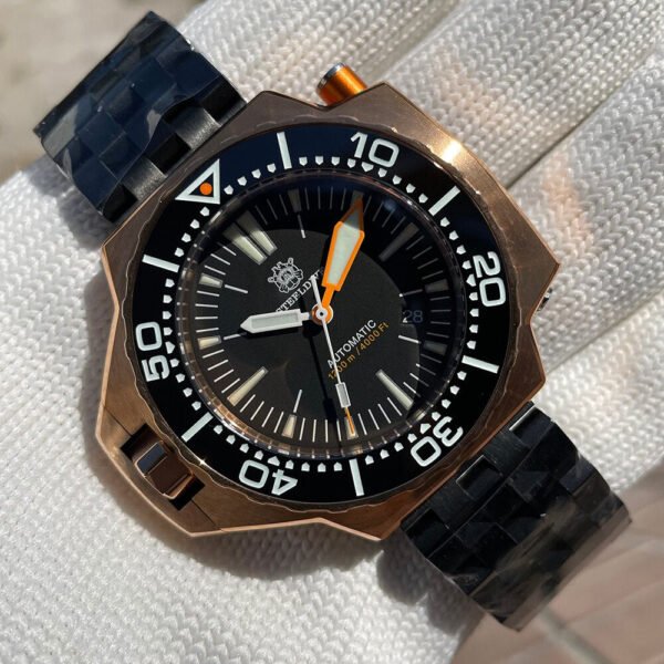 STEELDIVE SD1969S 1200m Bronze Professional Diver Watch - Image 2