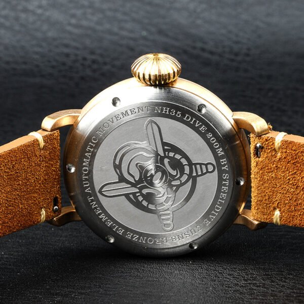 Steeldive SD1903S Bronze Pilot Men Watch - Image 5