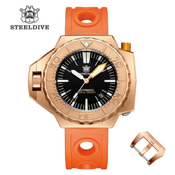 STEELDIVE SD1969S 1200m Bronze Professional Diver Watch - Image 16
