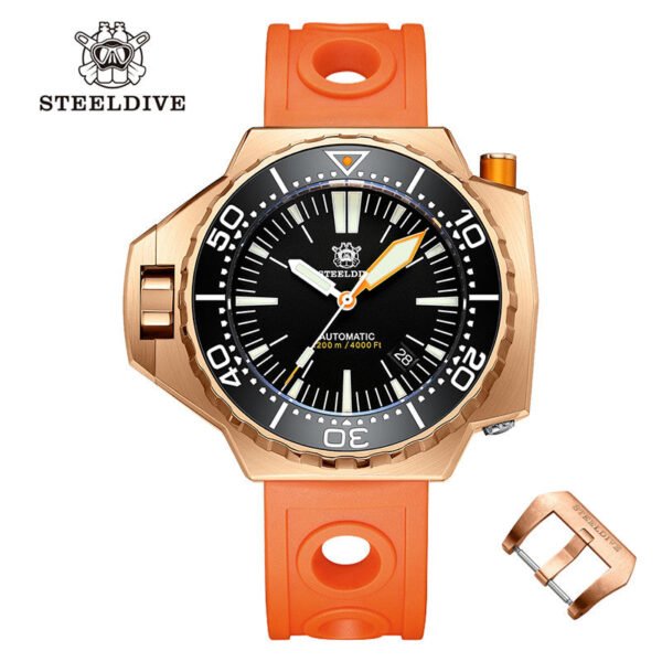 STEELDIVE SD1969S 1200m Bronze Professional Diver Watch - Image 17