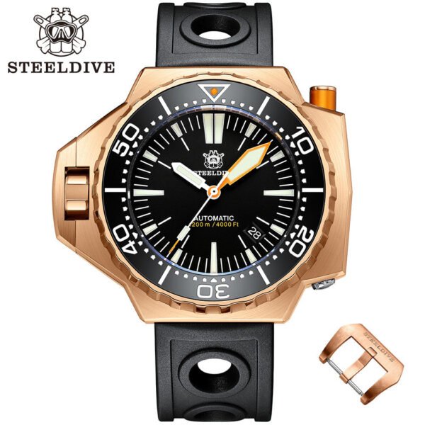 STEELDIVE SD1969S 1200m Bronze Professional Diver Watch - Image 18