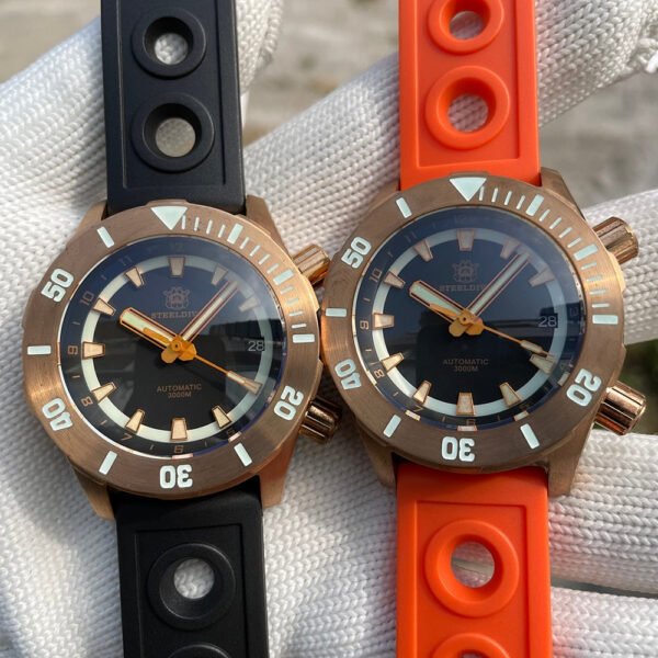 Steeldive SD1950S Solid Bronze Deep Sea Men Watch - Image 10