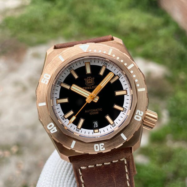 Steeldive SD1947S Solid Bronze 1000m Dive Watch - Image 4