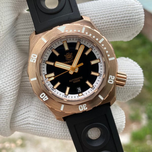 Steeldive SD1947S Solid Bronze 1000m Dive Watch - Image 3
