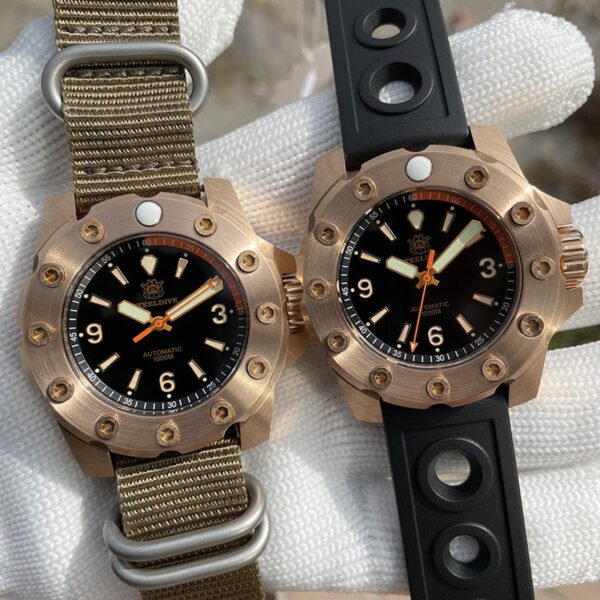 Steeldive SD1948S Bronze 1000m Dive Watch V2 - Image 3