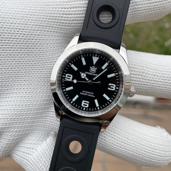 Steeldive SD1934T Retro Explore Automatic Watch - Image 4