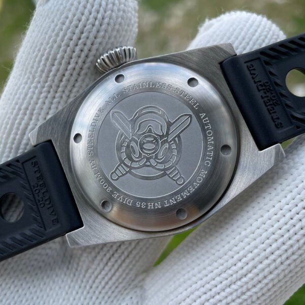 Steeldive SD1904 NH35 Vintage Military Pilot Watch - Image 12