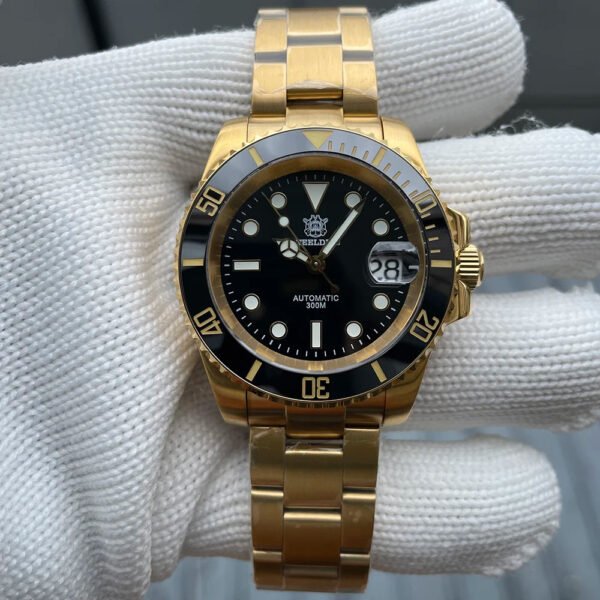 Steeldive SD1953IPG Golden Sub Dive Watch - Image 6