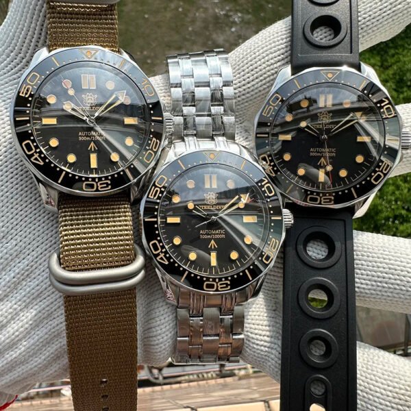 ★Welcome Deal★Steeldive SD1957 Vintage Sea Ghost Watch - Image 4
