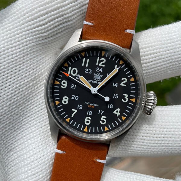 Steeldive SD1928H Khaki Field Mechanical Watch - Image 3