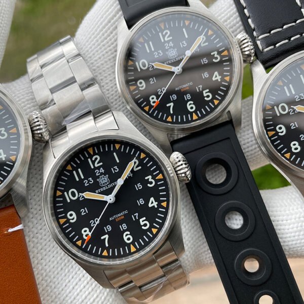 Steeldive SD1928H Khaki Field Mechanical Watch - Image 15
