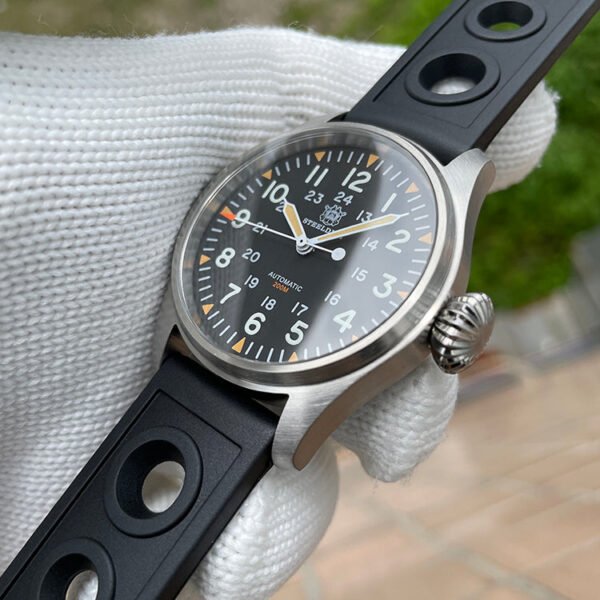 Steeldive SD1928H Khaki Field Mechanical Watch - Image 9