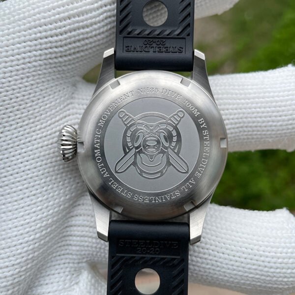 Steeldive SD1928H Khaki Field Mechanical Watch - Image 11