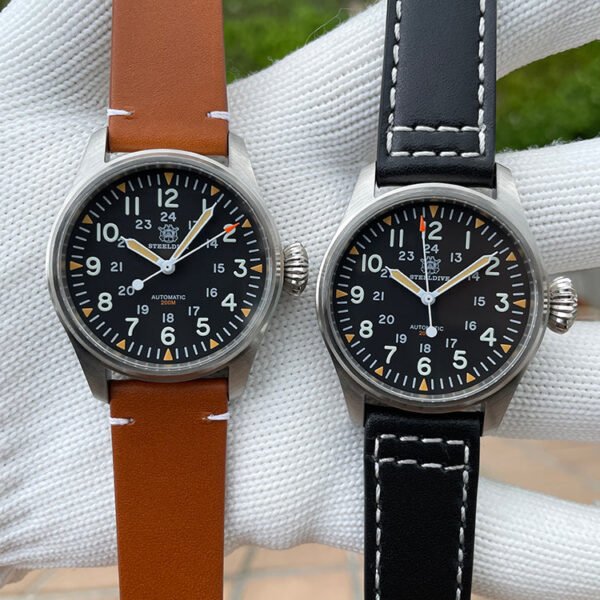 Steeldive SD1928H Khaki Field Mechanical Watch - Image 7