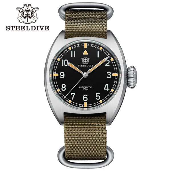 Steeldive SD1907 Automtic British Military W10 Field Watch - Image 2