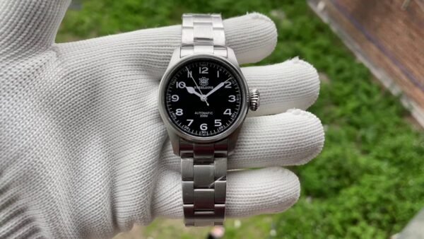 Steeldive SD1928M The Murph Pilot Watch - Onion Crown - Image 12