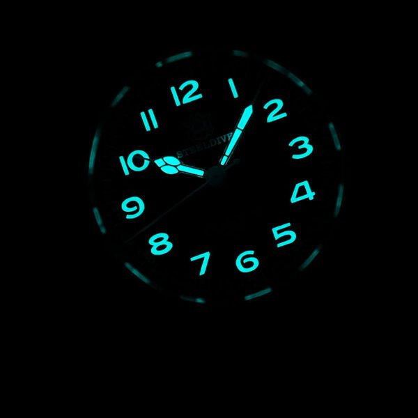 Steeldive SD1928M The Murph Pilot Watch - Onion Crown - Image 8