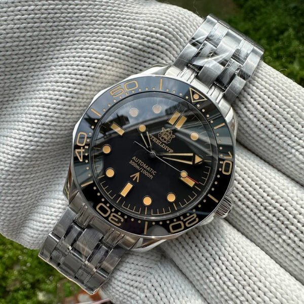 ★Welcome Deal★Steeldive SD1957 Vintage Sea Ghost Watch - Image 5