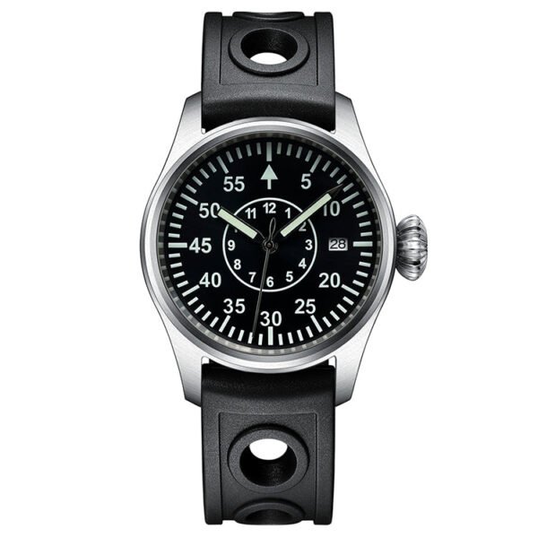 Steeldive SD1928T Type B Pilot Watch - Onion Crown - Image 13