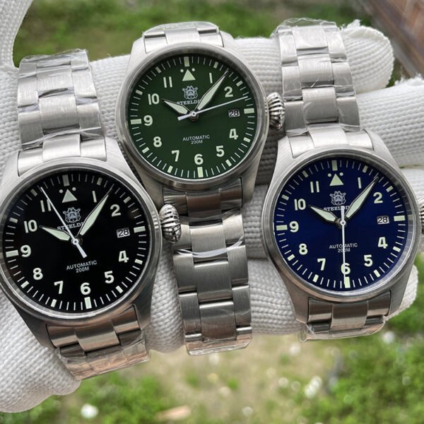 Steeldive SD1928 Classic Pilot Men Watch - Image 4