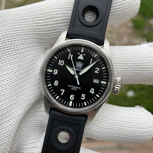 Steeldive SD1928 Classic Pilot Men Watch - Image 12