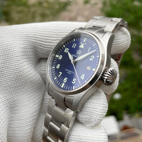 Steeldive SD1928 Classic Pilot Men Watch - Image 7