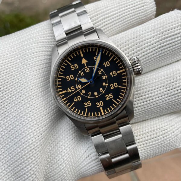 Steeldive SD1928B Retro Militarty Pilot Watch - Image 9
