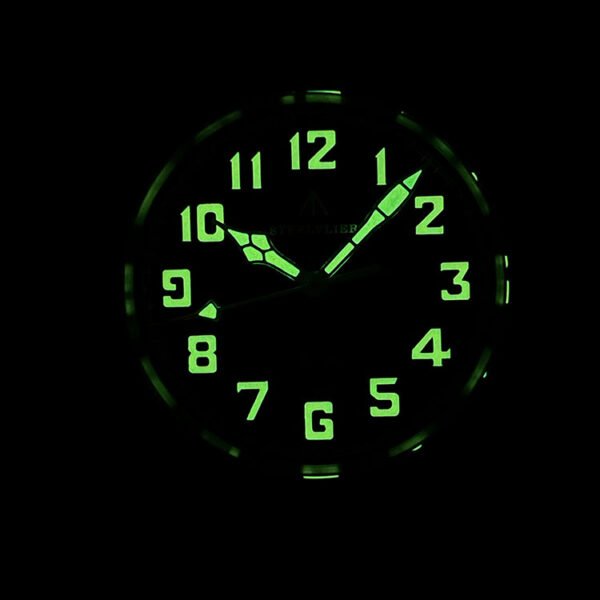 Steelflier 39mm VH31 Pilot Watch SF740V Onion Crown - Image 8