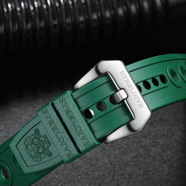 Steeldive Hole Rubber Watch Strap Watch Band - Image 5