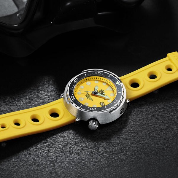Steeldive Hole Rubber Watch Strap Watch Band - Image 7