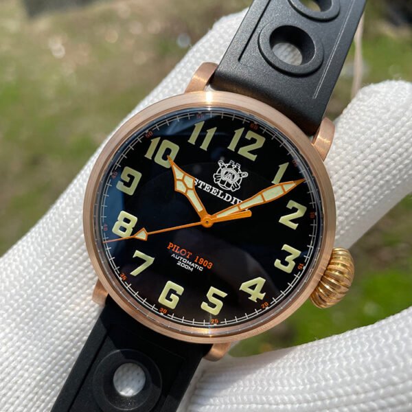 Steeldive SD1903S Bronze Pilot Men Watch - Image 2