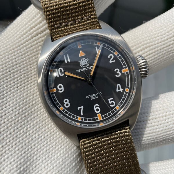 ★Welcome Deal★Steeldive SD1907P 40mm W10 Military Automatic Watch - Image 3
