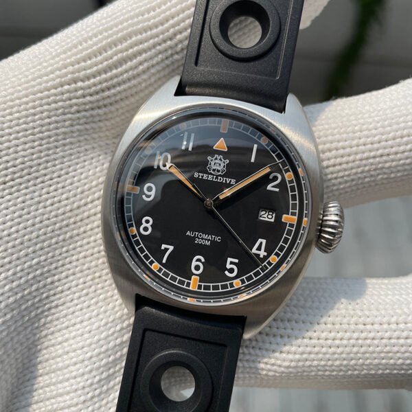 ★Welcome Deal★Steeldive SD1907P 40mm W10 Military Automatic Watch - Image 2