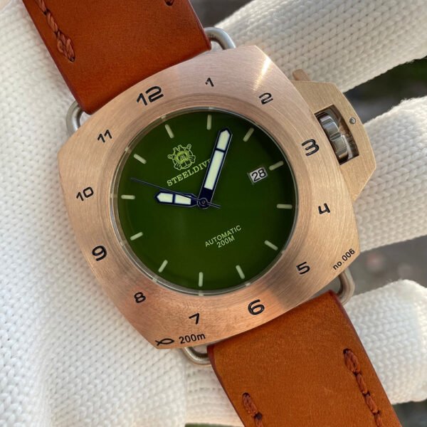 Steeldive SD1935S 47mm Bronze Watch - Limited Edition - Image 10