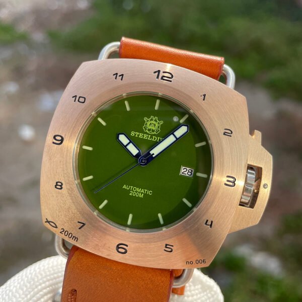 Steeldive SD1935S 47mm Bronze Watch - Limited Edition - Image 12