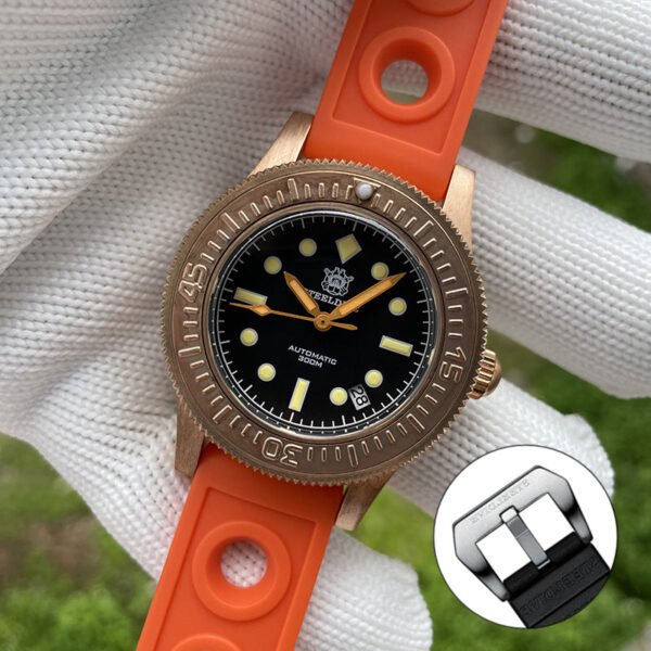 Steeldive SD1952S Bronze 50-Fathoms Diver Watch - Image 10