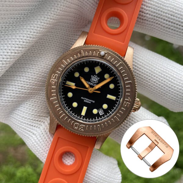 Steeldive SD1952S Bronze 50-Fathoms Diver Watch - Image 2