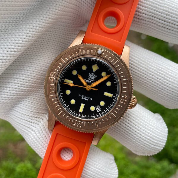 Steeldive SD1952S Bronze 50-Fathoms Diver Watch - Image 4