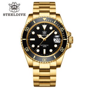 Steeldive SD1953IPG Golden Sub Dive Watch