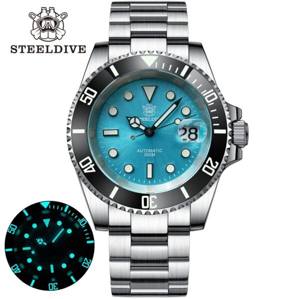★Welcome Deal★Steeldive SD1953 Sub Men Dive Watch V2 - Image 8