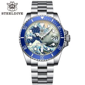Steeldive SD1953 Great Wave Sub Diver Watch