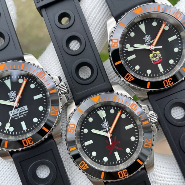 ★Welcome Deal★Steeldive SD1954C Orange Sub Automatic Watch V2 - Image 4