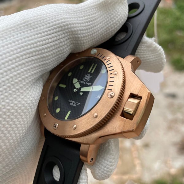 STEELDIVE SD1959S Vintage Bronze Watch - Image 5