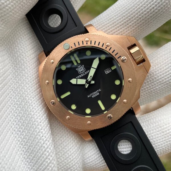 STEELDIVE SD1959S Vintage Bronze Watch - Image 4