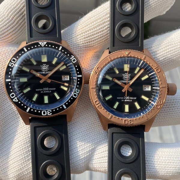 STEELDIVE SD1962S Bronze 62MAS Automatic Watch - Image 6